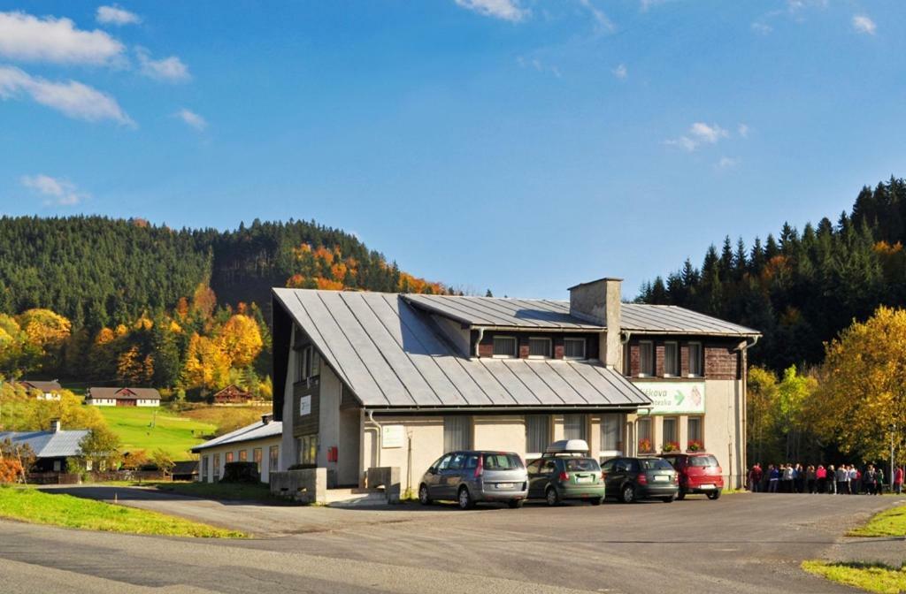 Pod Javorem Hotel Velke Karlovice Bagian luar foto