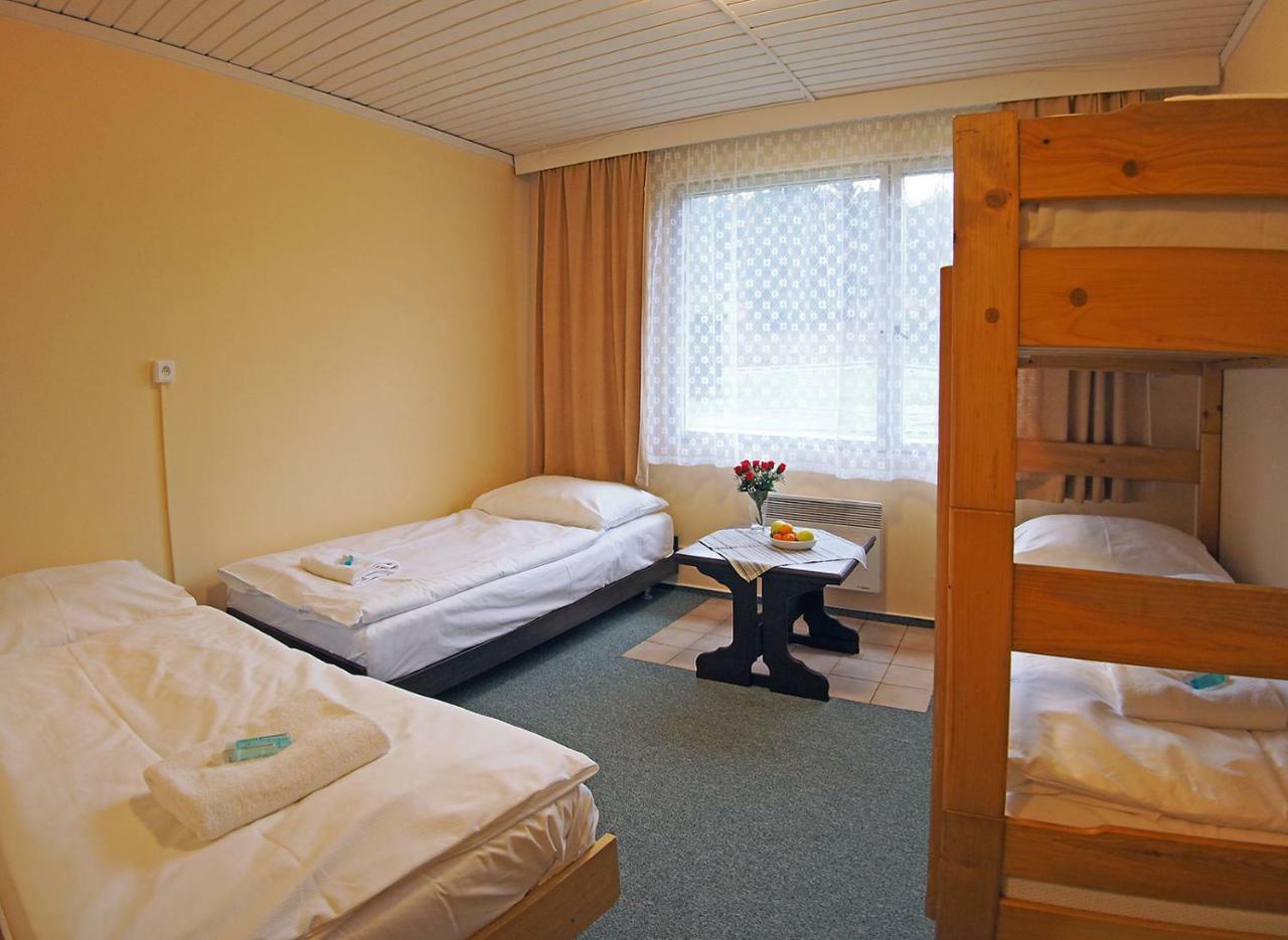 Pod Javorem Hotel Velke Karlovice Bagian luar foto