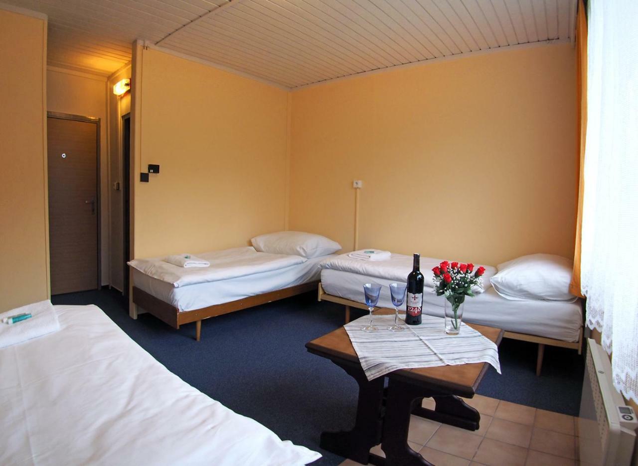 Pod Javorem Hotel Velke Karlovice Bagian luar foto